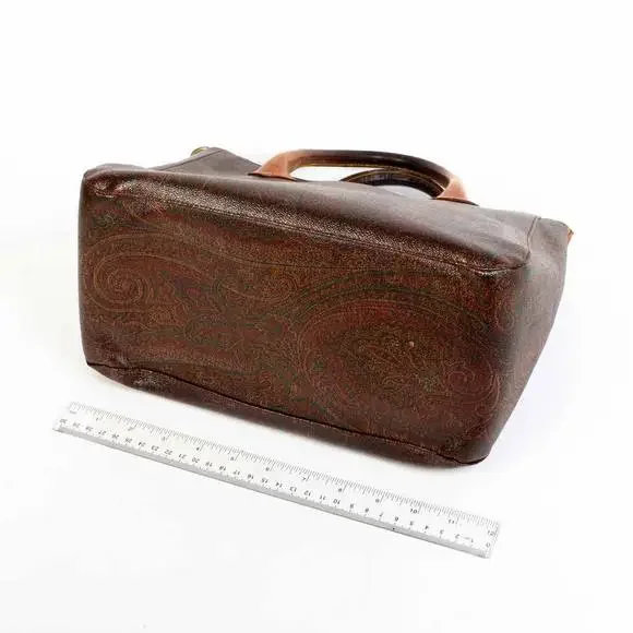90's Etro Milano Paisley Doctor Boston Bag